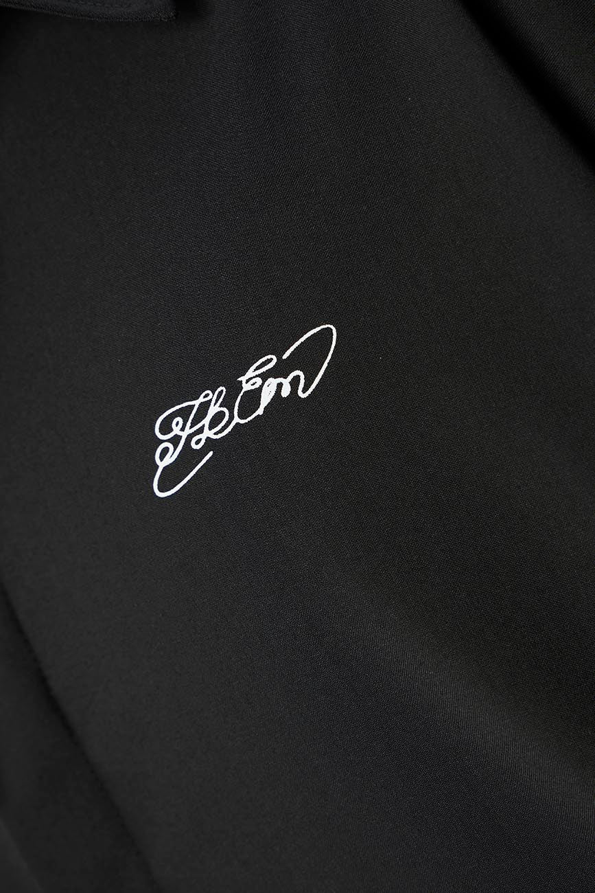 Short Sleeve Black Shirt // System Error - Urban Monkey® - UM24_CORE_SH028_S