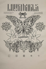 Short Sleeve Off White Shirt // Lost Angels - Urban Monkey® - 25SHBF7_BE_S
