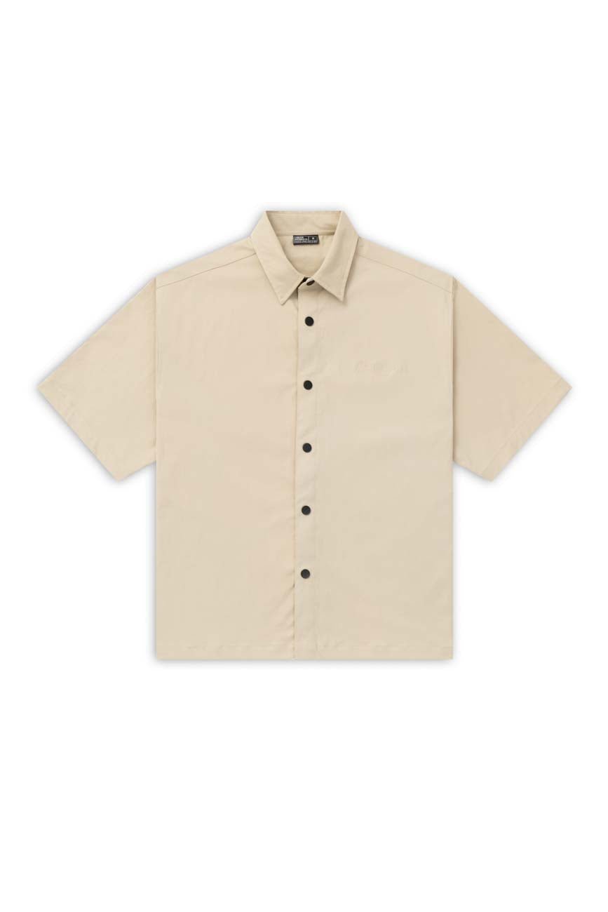 Short Sleeve Polo Shirt // Khaki - Urban Monkey® - 25SHBF1_KH_S