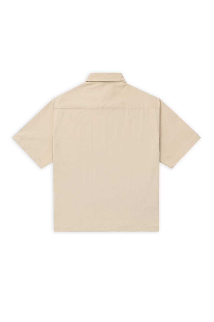 Short Sleeve Polo Shirt // Khaki - Urban Monkey® - 25SHBF1_KH_S