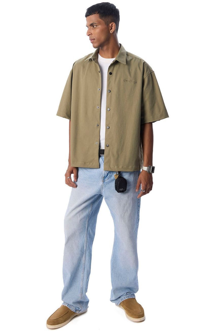 Short Sleeve Polo Shirt // Pista Green