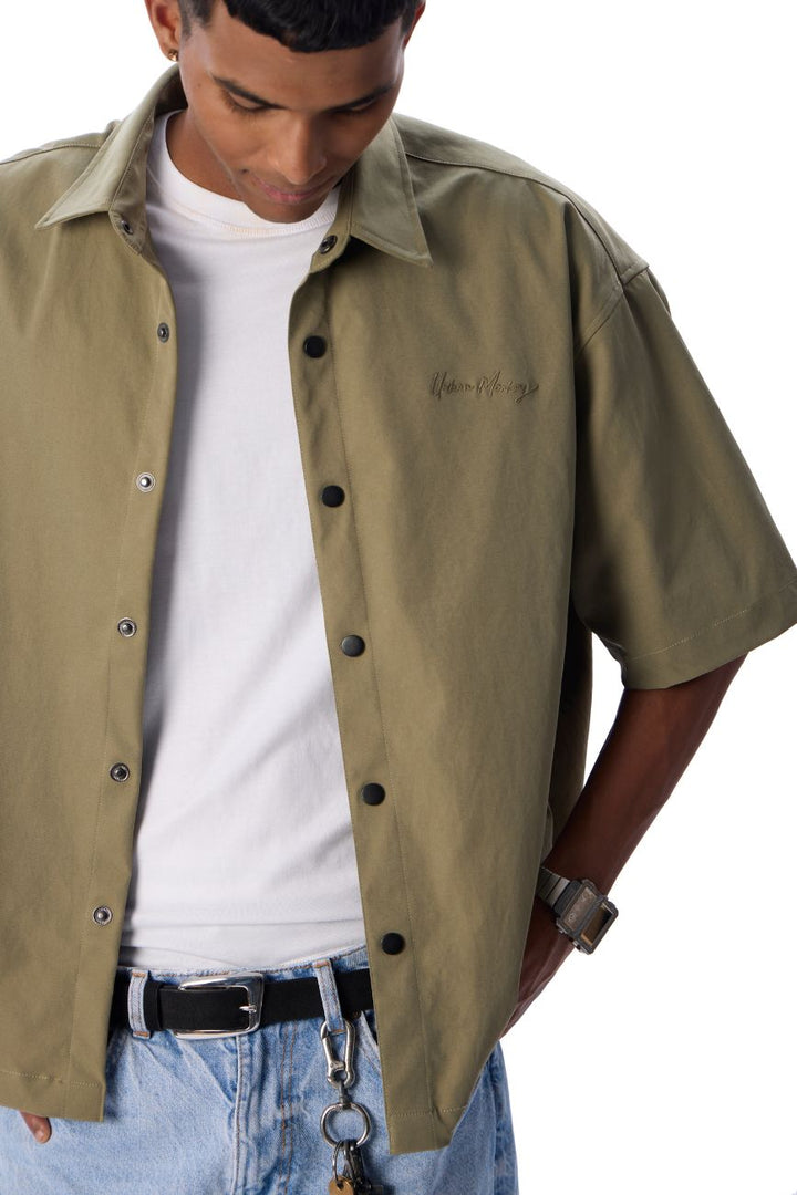 Short Sleeve Polo Shirt // Pista Green