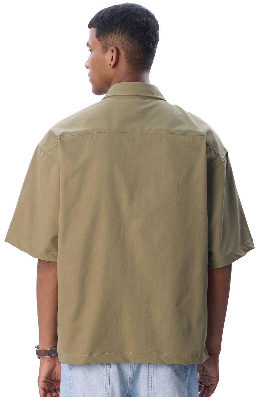 Short Sleeve Polo Shirt // Pista Green - Urban Monkey® - 25SHBF1_PG_S
