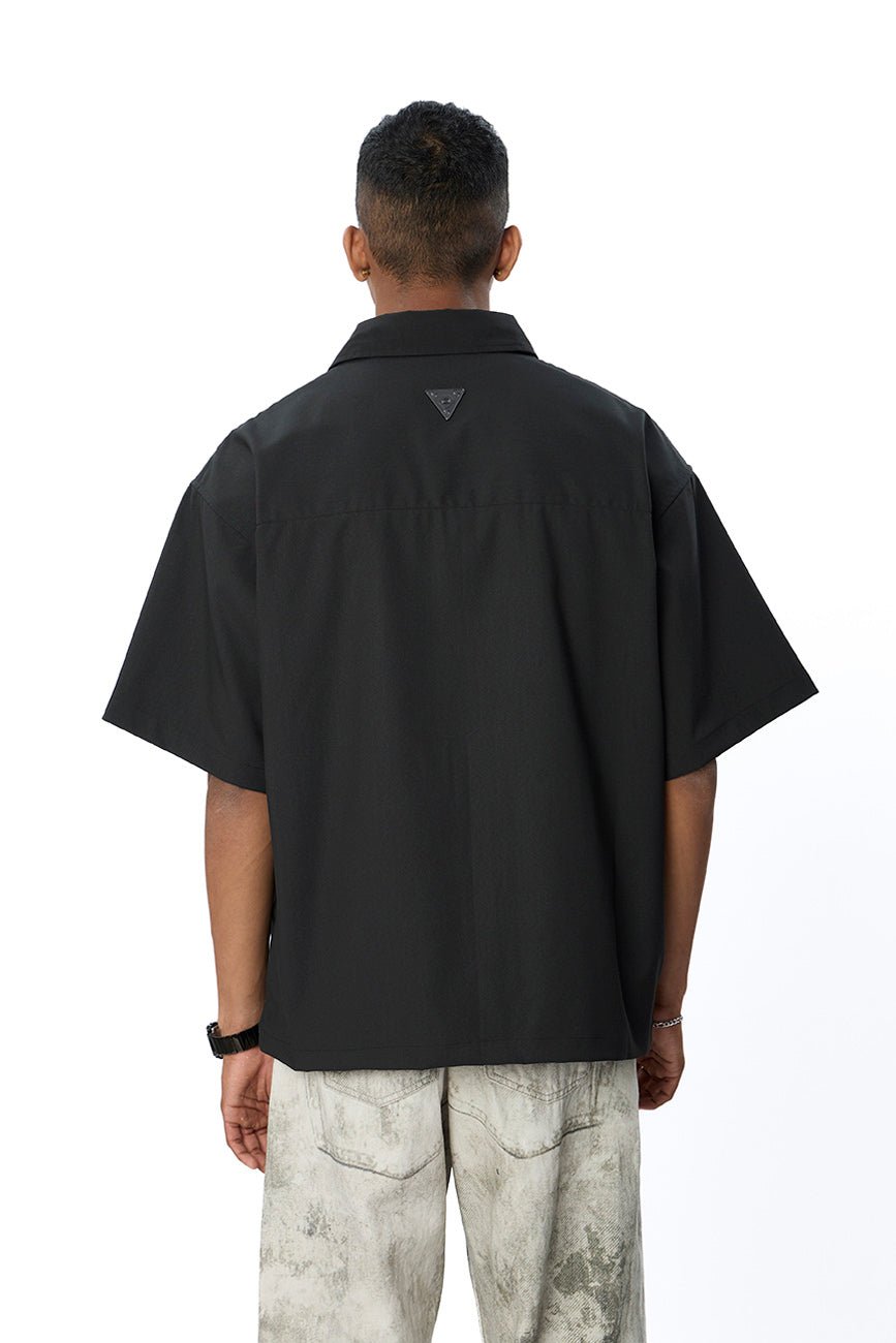 Short Sleeve Shirt // Black - Urban Monkey® - UM23A_SH_007A_S