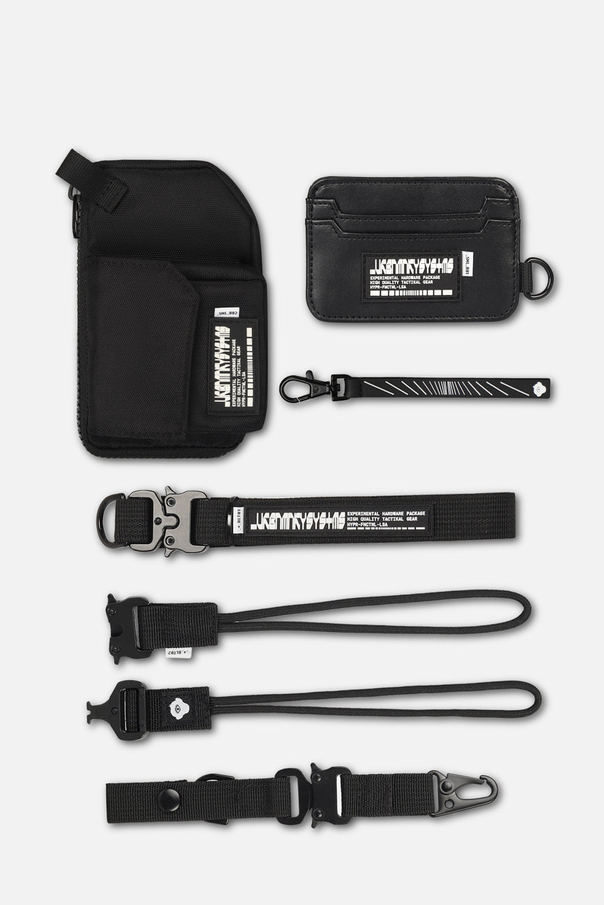 URBAN BOBBY folded small pouch ブラック