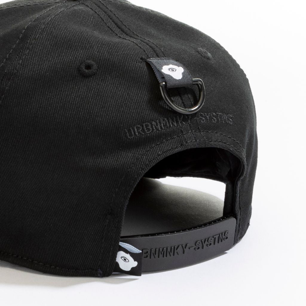 Stash Pocket Snapback // Black - Urban Monkey® - 24S195_BLK