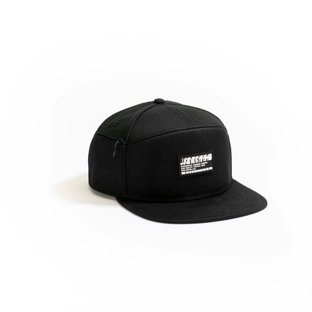 Stash Pocket Snapback // Black - Urban Monkey® - 24S195_BLK