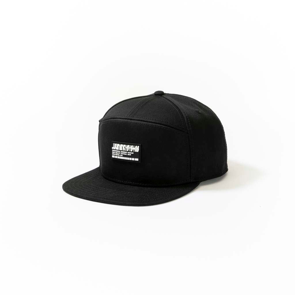 Stash Pocket Snapback // Black - Urban Monkey® - 24S195_BLK
