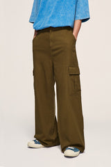 Streetwear Cargo Pants // 003 - Urban Monkey® - 12129S23_BRN_S