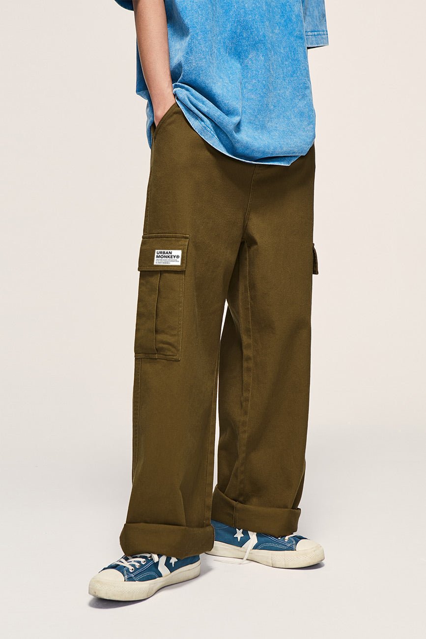 Streetwear Cargo Pants // 003 - Urban Monkey® - 12129S23_BRN_S