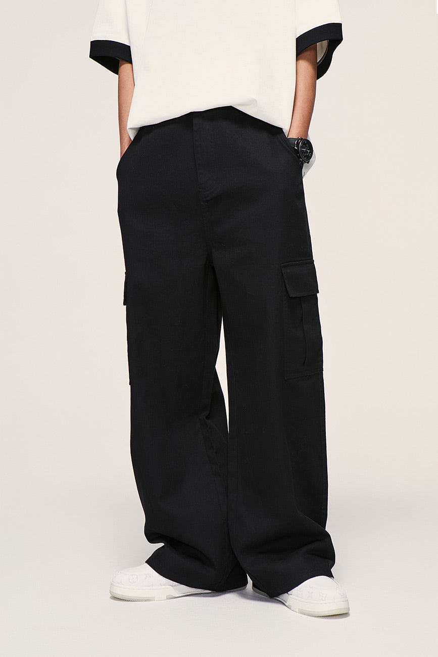 Fashion 2021 Oversized Men Cargo Pants Streetwear Black Mens @ Best Price  Online | Jumia Egypt