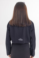 SUMMER // CROPPED SHIRT - Urban Monkey® - SH_BLK_006_S
