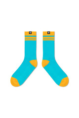 2 Pairs // Twin + Flame socks - Urban Monkey® - UMSK002FL_YPK_S