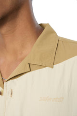 Two - Tone Resort Shirt // 002 - Urban Monkey® - UM24_SH008_BEG_S
