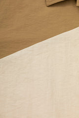 Two - Tone Resort Shirt // 002 - Urban Monkey® - UM24_SH008_BEG_S