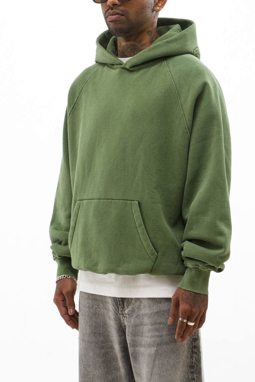 UM Core Hoodie // Army Green - Urban Monkey® - UM23A_HS_W021_XS