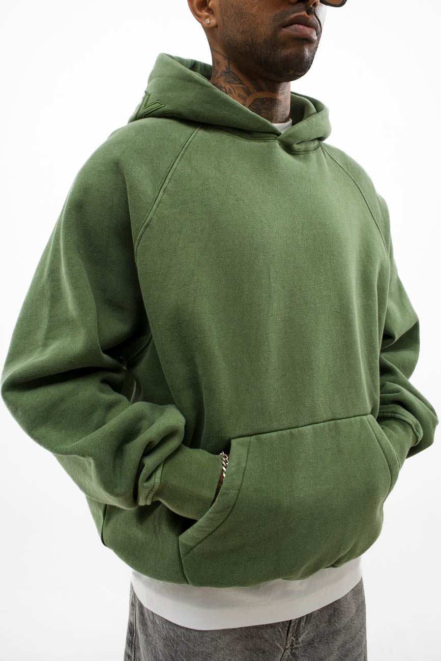 UM Core Hoodie // Army Green - Urban Monkey® - UM23A_HS_W021_XS