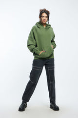 UM Core Hoodie // Army Green - Urban Monkey® - UM23A_HS_W021_XS