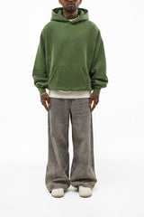 UM Core Hoodie // Army Green - Urban Monkey® - UM23A_HS_W021_XS