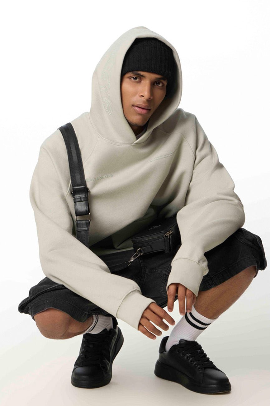UM Core Hoodie // Ash Mist - Urban Monkey® - UM24A_CORE_H02_XS