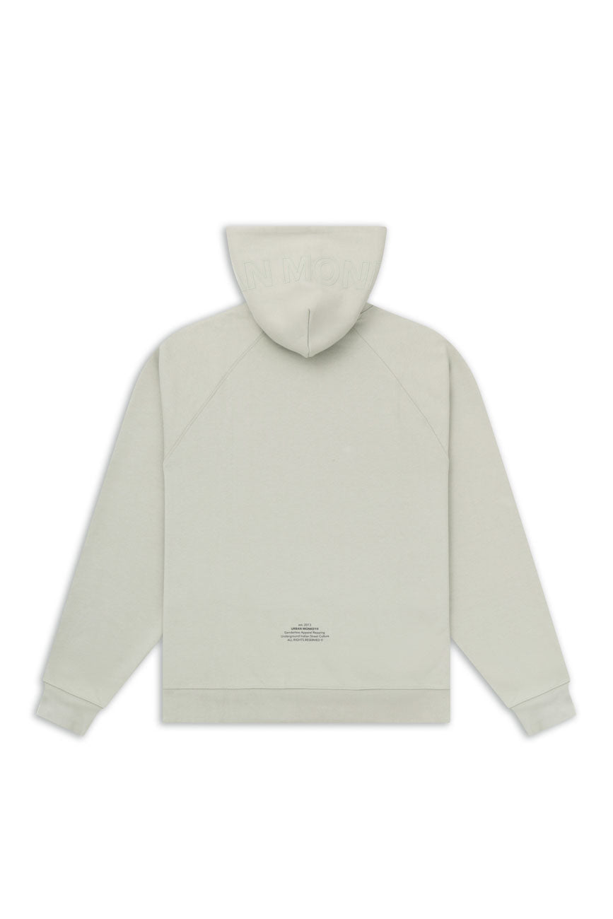 UM Core Hoodie // Ash Mist - Urban Monkey® - UM24A_CORE_H02_XS