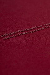 UM Core Hoodie // Burgundy Velvet - Urban Monkey® - UM24A_CORE_H05_XS
