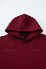 UM Core Hoodie // Burgundy Velvet - Urban Monkey® - UM24A_CORE_H05_XS