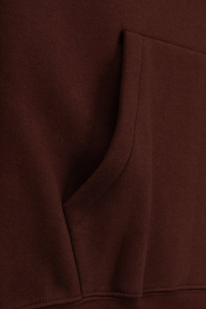 UM Core Hoodie // Deep Mahogany - Urban Monkey® - UM24A_CORE_H04_XS