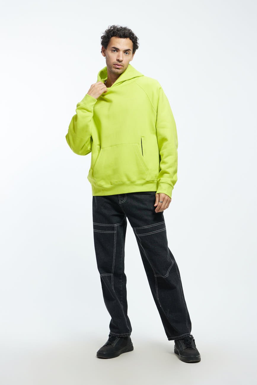 UM Core Hoodie // Electric Green - Urban Monkey® - UM23_A_HS_W016_XS