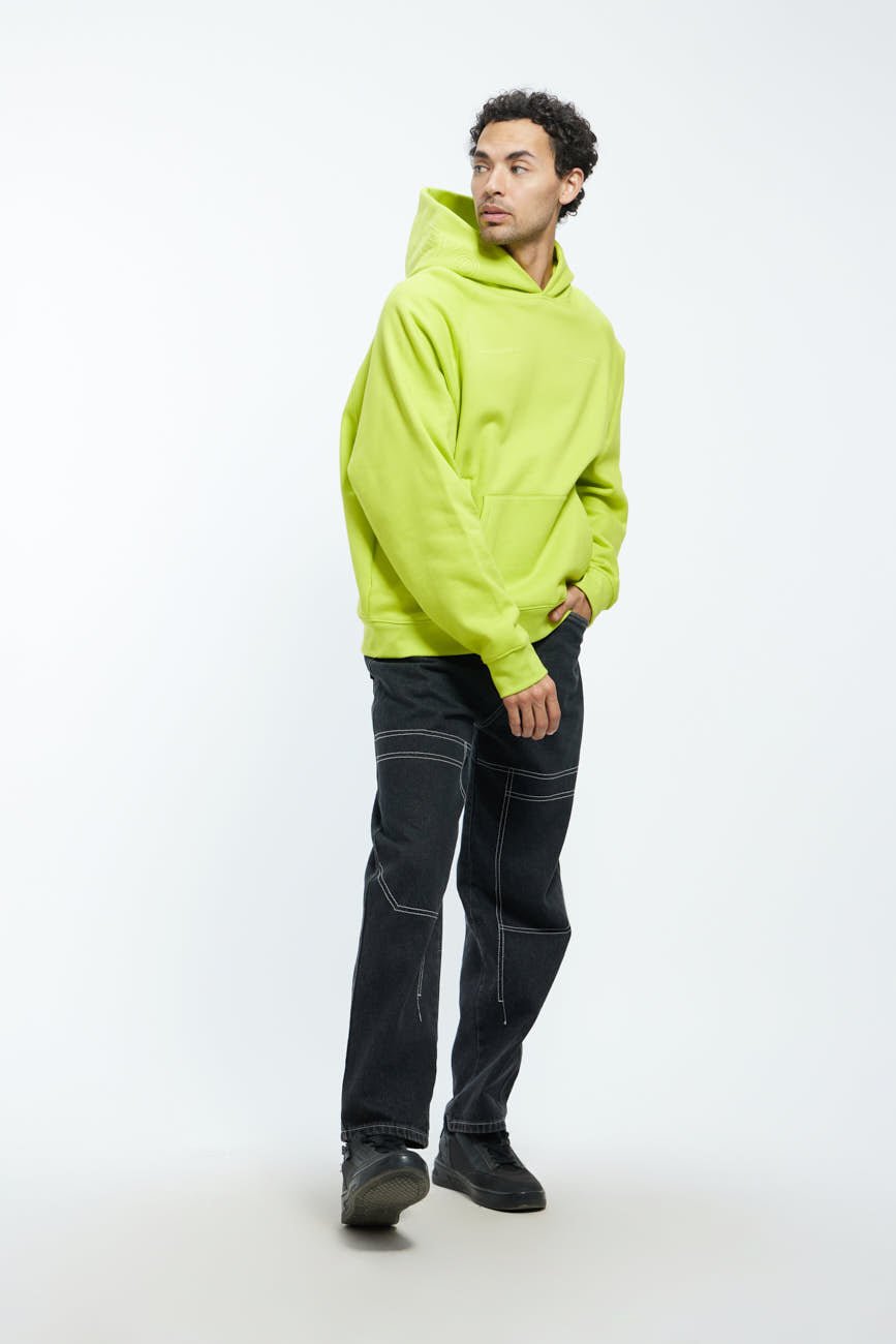 UM Core Hoodie // Electric Green - Urban Monkey® - UM23_A_HS_W016_XS