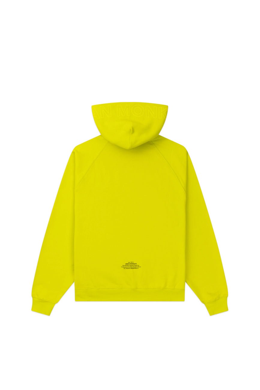UM Core Hoodie // Electric Green - Urban Monkey® - UM23_A_HS_W016_XS