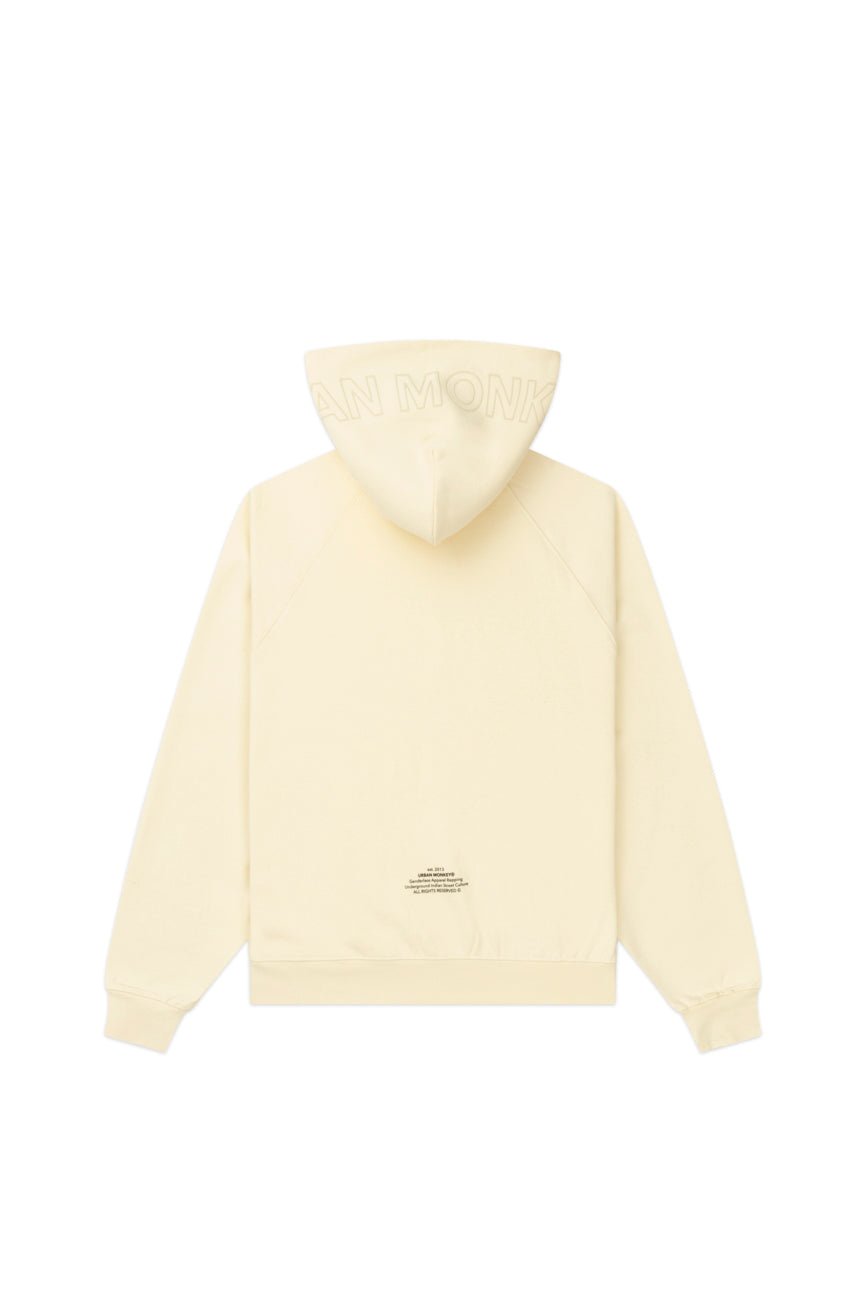 UM Core Hoodie // Off - White - Urban Monkey® - UM23_A_HS_W019_XS