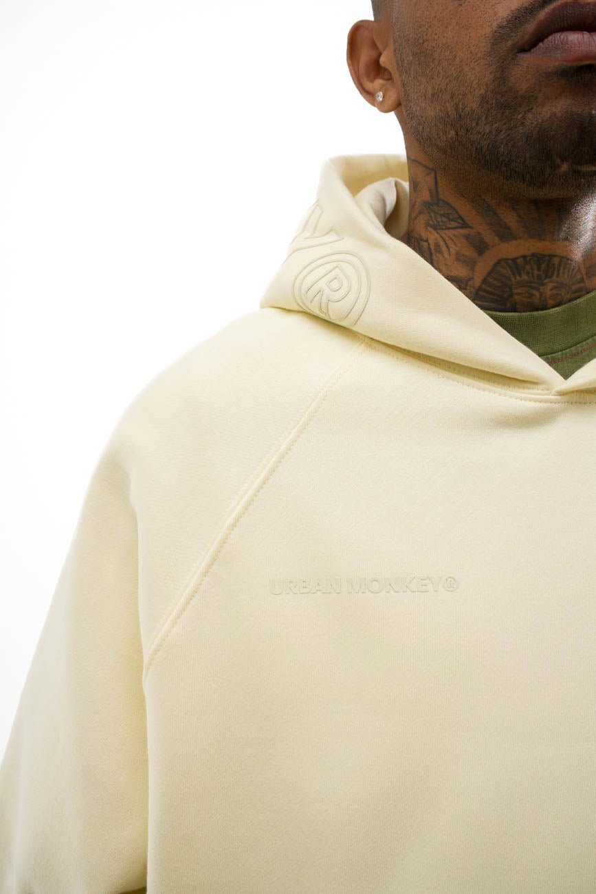 UM Core Hoodie // Off - White - Urban Monkey® - UM23_A_HS_W019_XS