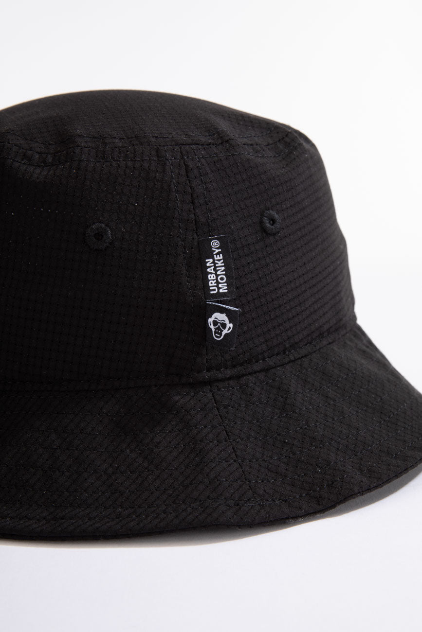 UM Training Bucket Hat // Never Stop Playin’ - Urban Monkey® - UM24BH186_BLK55
