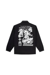 Umsb Coach Jacket // Black - Urban Monkey® - UM24A_SB_JK5_S