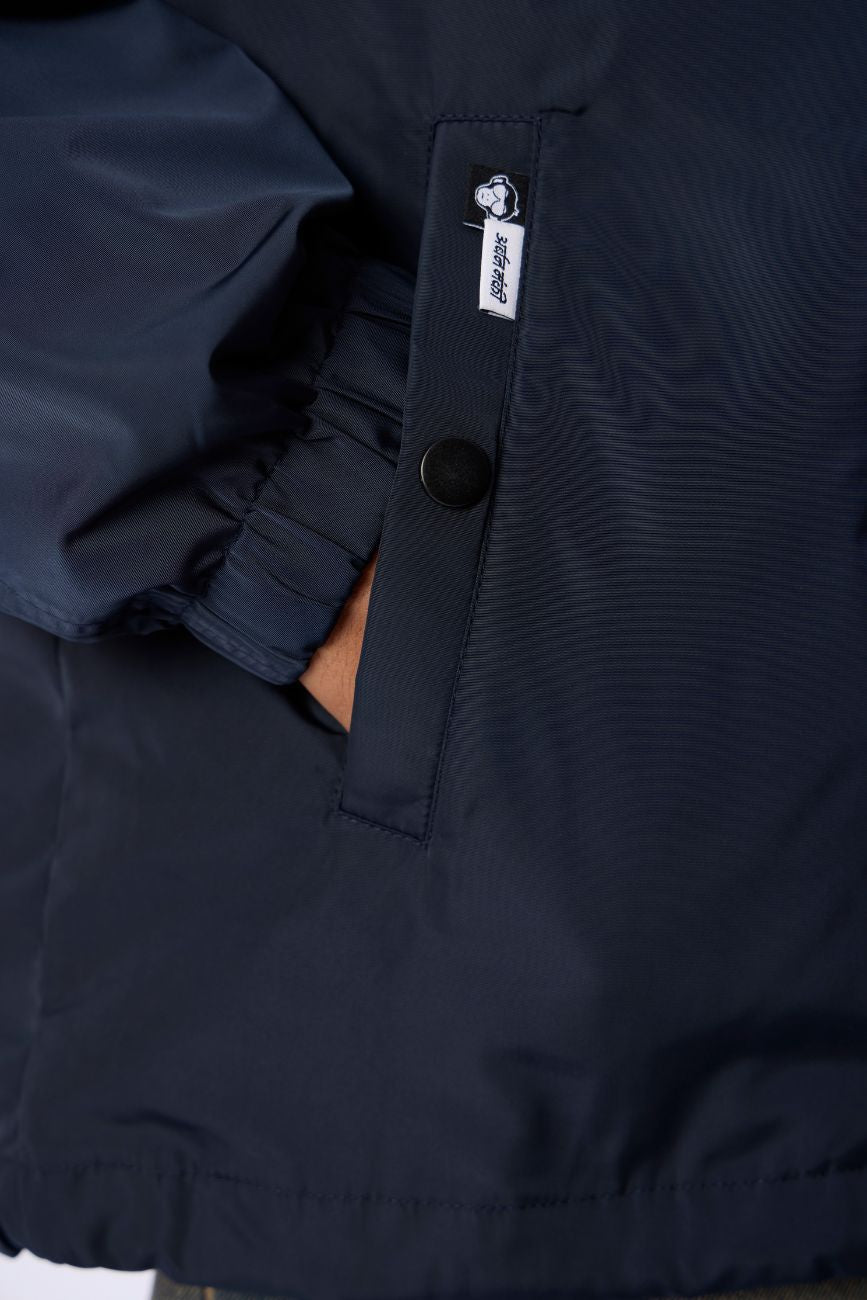 Umsb Coach Jacket // Navy Blue - Urban Monkey® - UM24A_SB_JK6_S