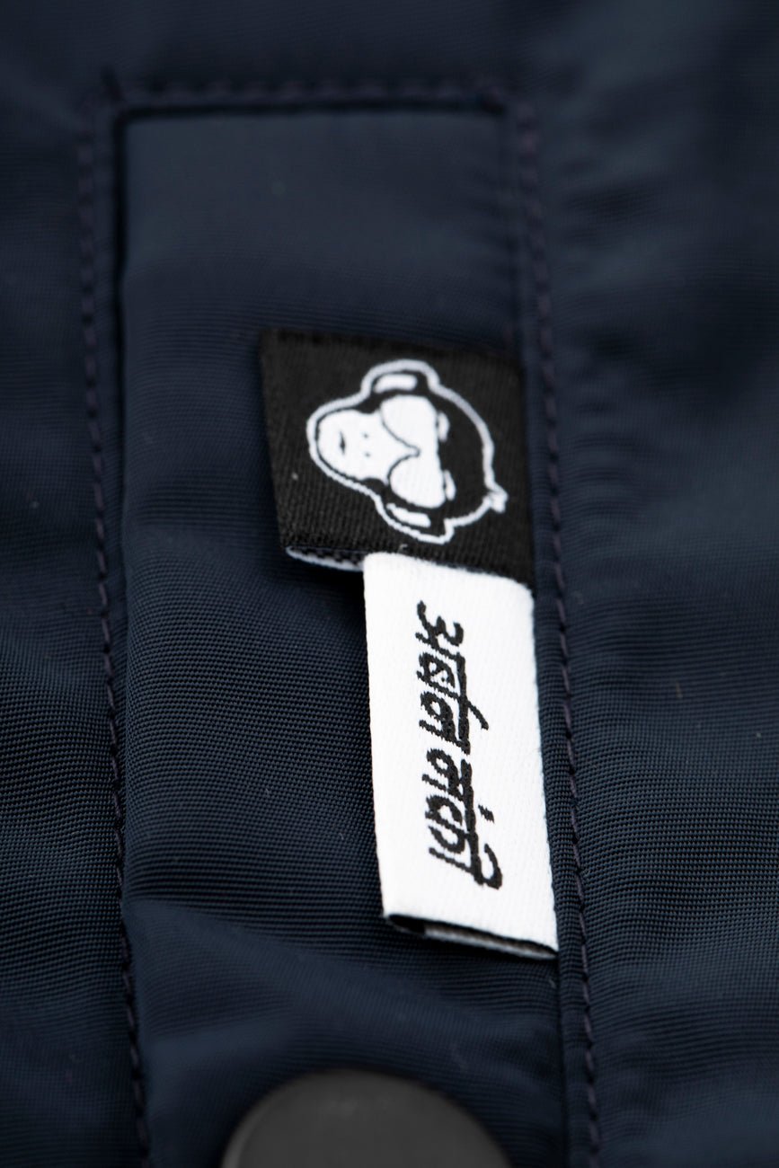 Umsb Coach Jacket // Navy Blue - Urban Monkey® - UM24A_SB_JK6_S