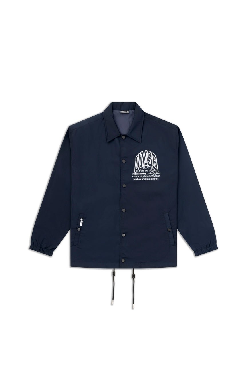 Umsb Coach Jacket // Navy Blue - Urban Monkey® - UM24A_SB_JK6_S