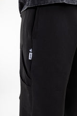 Upgraded Relaxed Straight - Cut Track Pants // Black - Urban Monkey® - UM23_TRK_01A_S/28