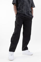 Upgraded Relaxed Straight - Cut Track Pants // Black - Urban Monkey® - UM23_TRK_01A_S/28