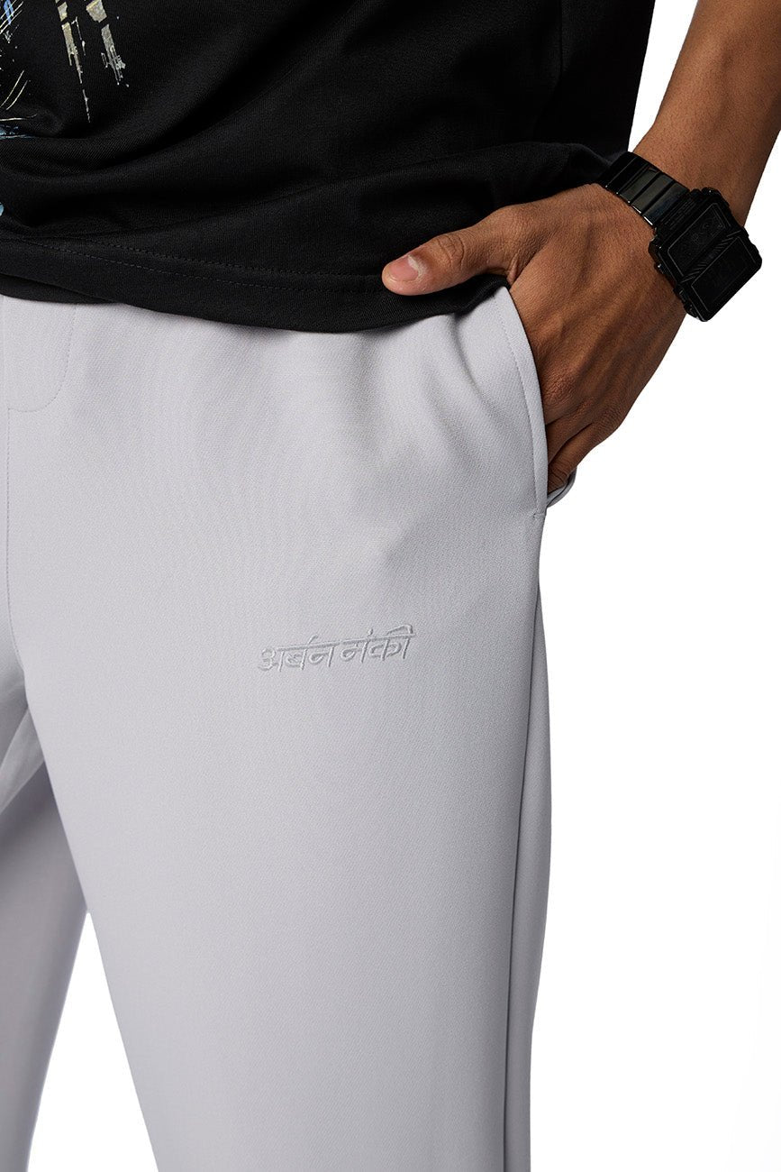 Upgraded Relaxed Straight - Cut Track Pants // Grey - Urban Monkey® - UM23_TRCK_002_S/28