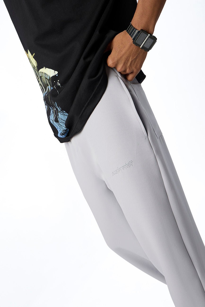 Upgraded Relaxed Straight - Cut Track Pants // Grey - Urban Monkey® - UM23_TRCK_002_S/28