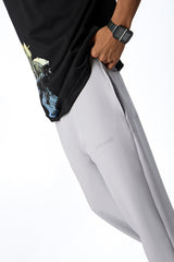 Upgraded Relaxed Straight - Cut Track Pants // Grey - Urban Monkey® - UM23_TRCK_002_S/28