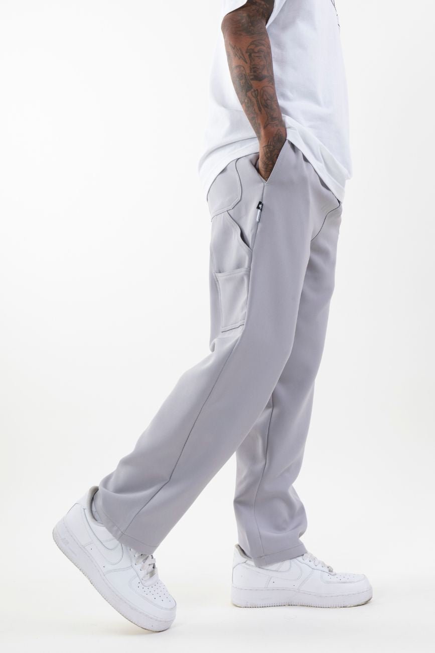 Upgraded Relaxed Straight - Cut Track Pants // Grey - Urban Monkey® - UM23_TRCK_002_S/28