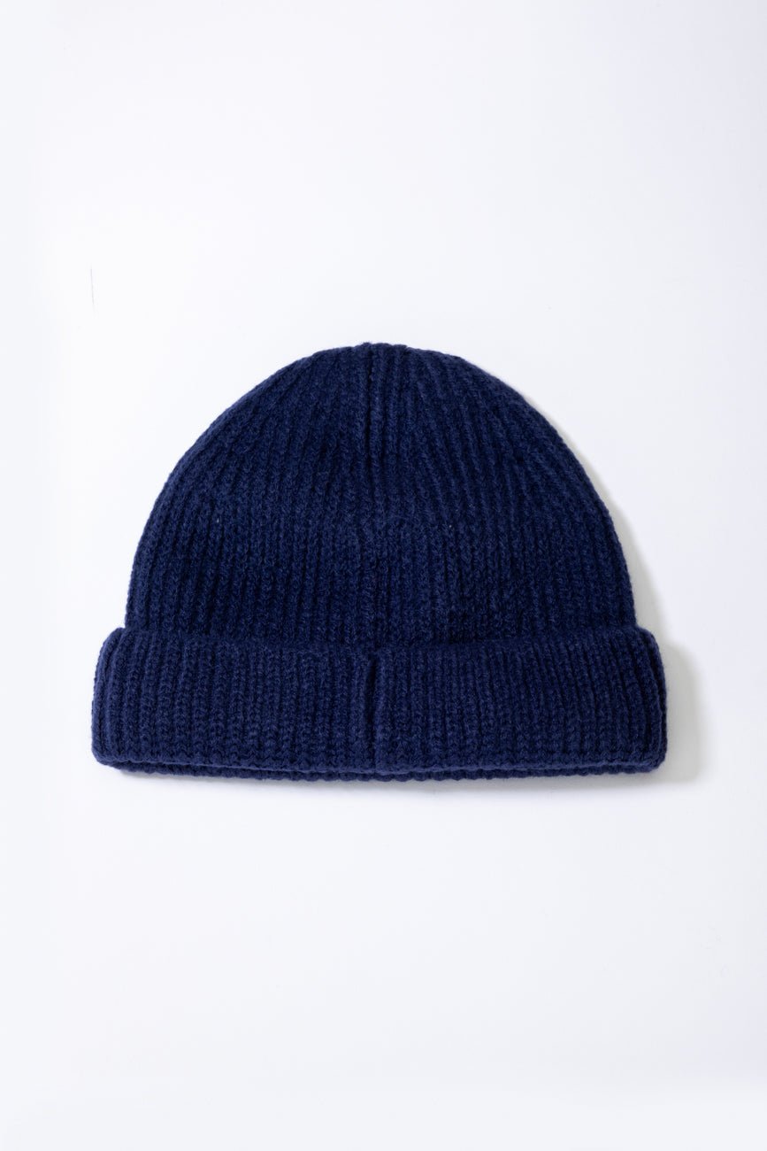 Fisherman Beanie // Blue - Urban Monkey® - UM23SMB427_NV