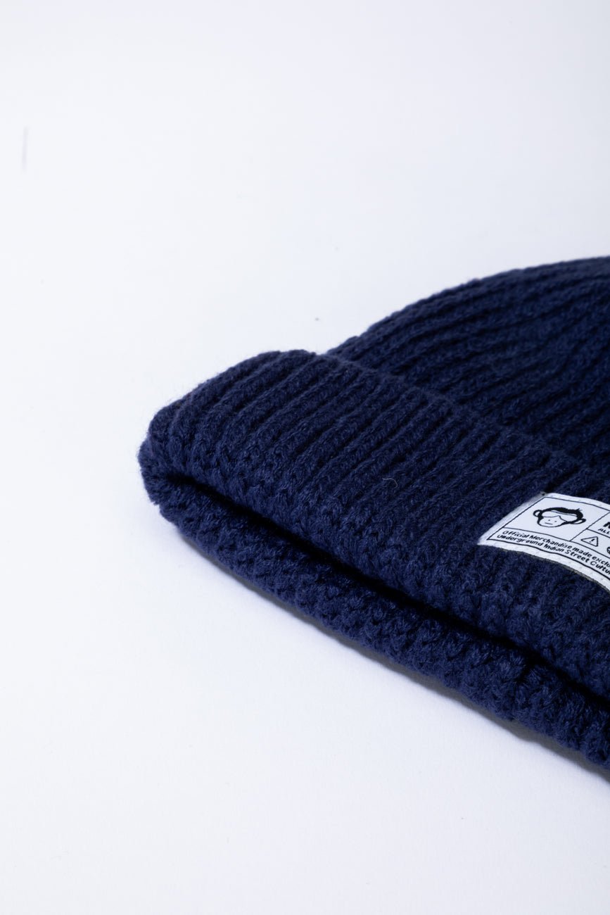 Fisherman Beanie // Blue - Urban Monkey® - UM23SMB427_NV