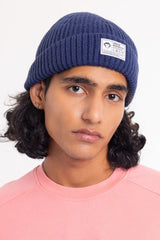 Fisherman Beanie // Blue - Urban Monkey® - UM23SMB427_NV
