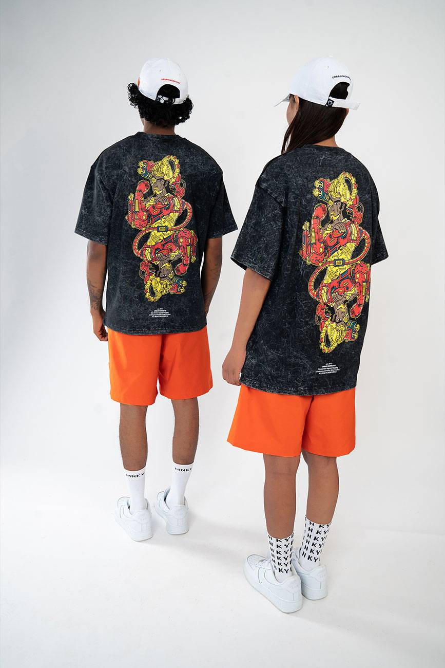 Utility Shorts // 002 - Urban Monkey® - UM12008_OR_S