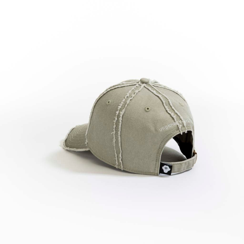 Washed Denim Baseball Cap // Gray - Urban Monkey® - 24BC200_ST