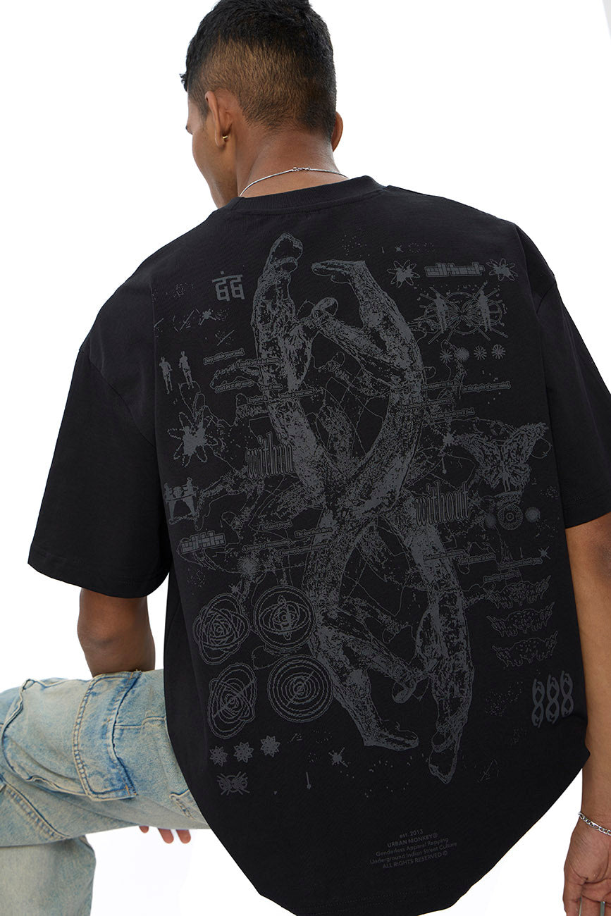 Buy Within Oversized Tshirt Online Urban Monkey®